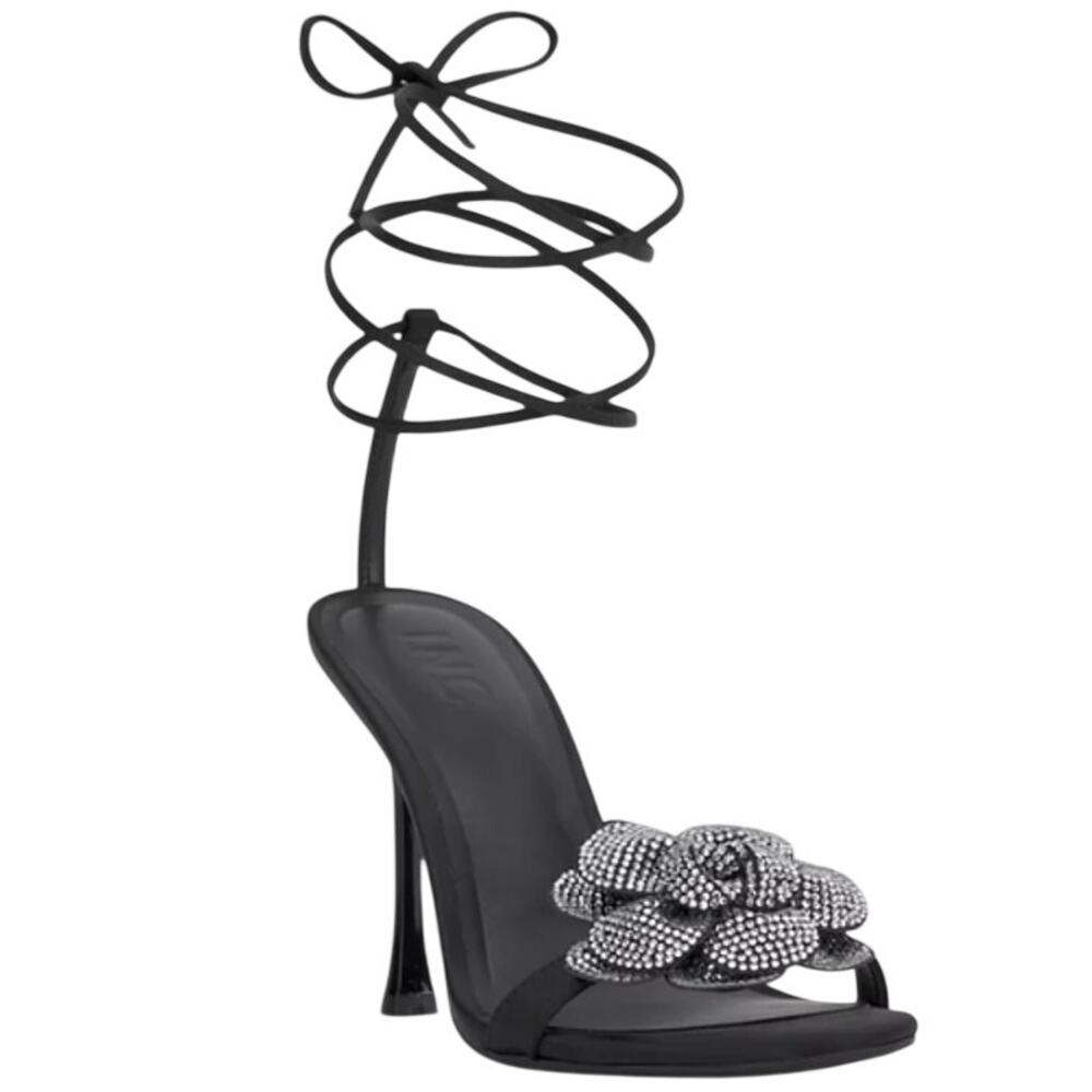 I.N.C. International Concepts Nascha Lace-Up Flower Sandals New Size 10